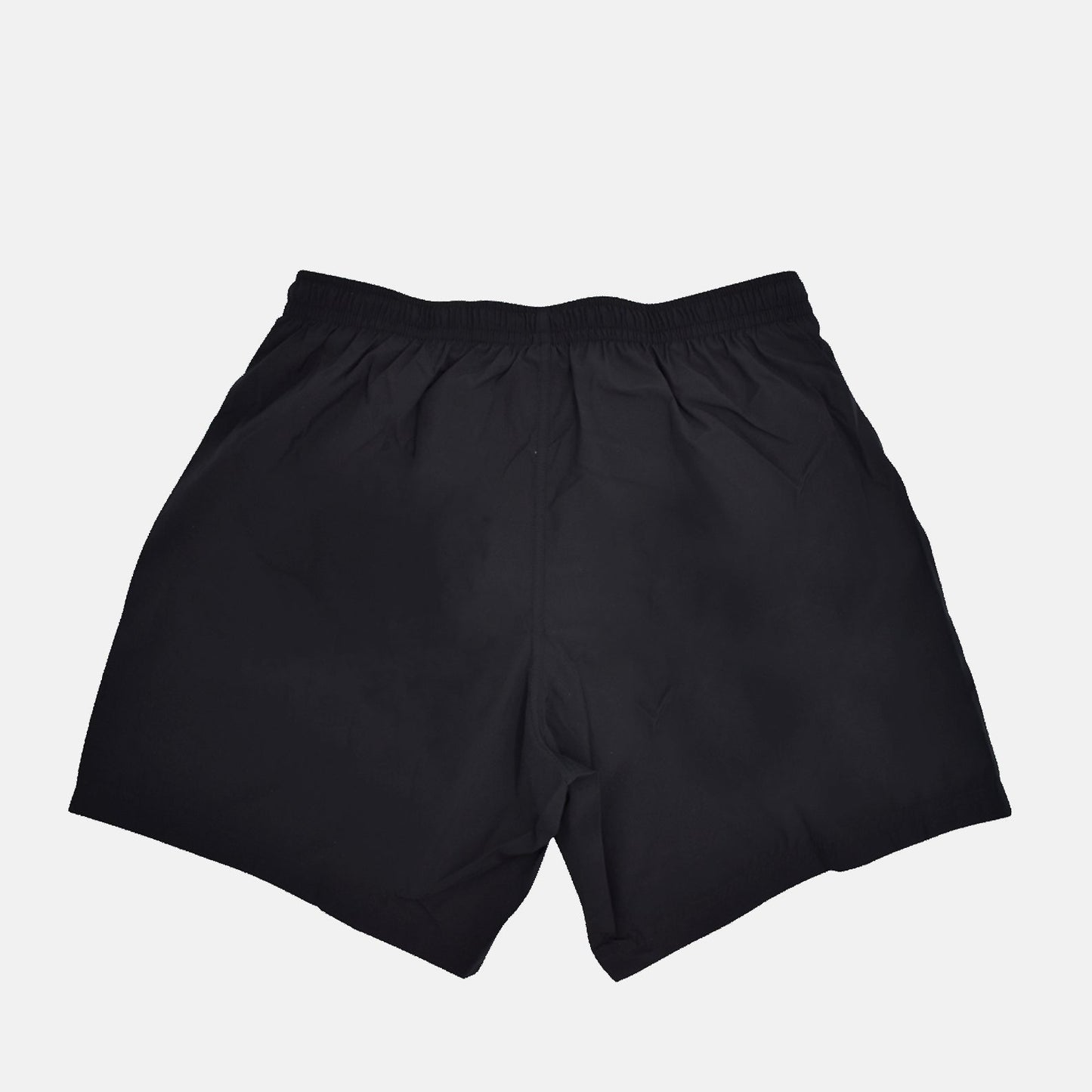 Alexander McQueen swim shorts, luxury swimwear, men's swim shorts, designer swim shorts, black logo swimwear