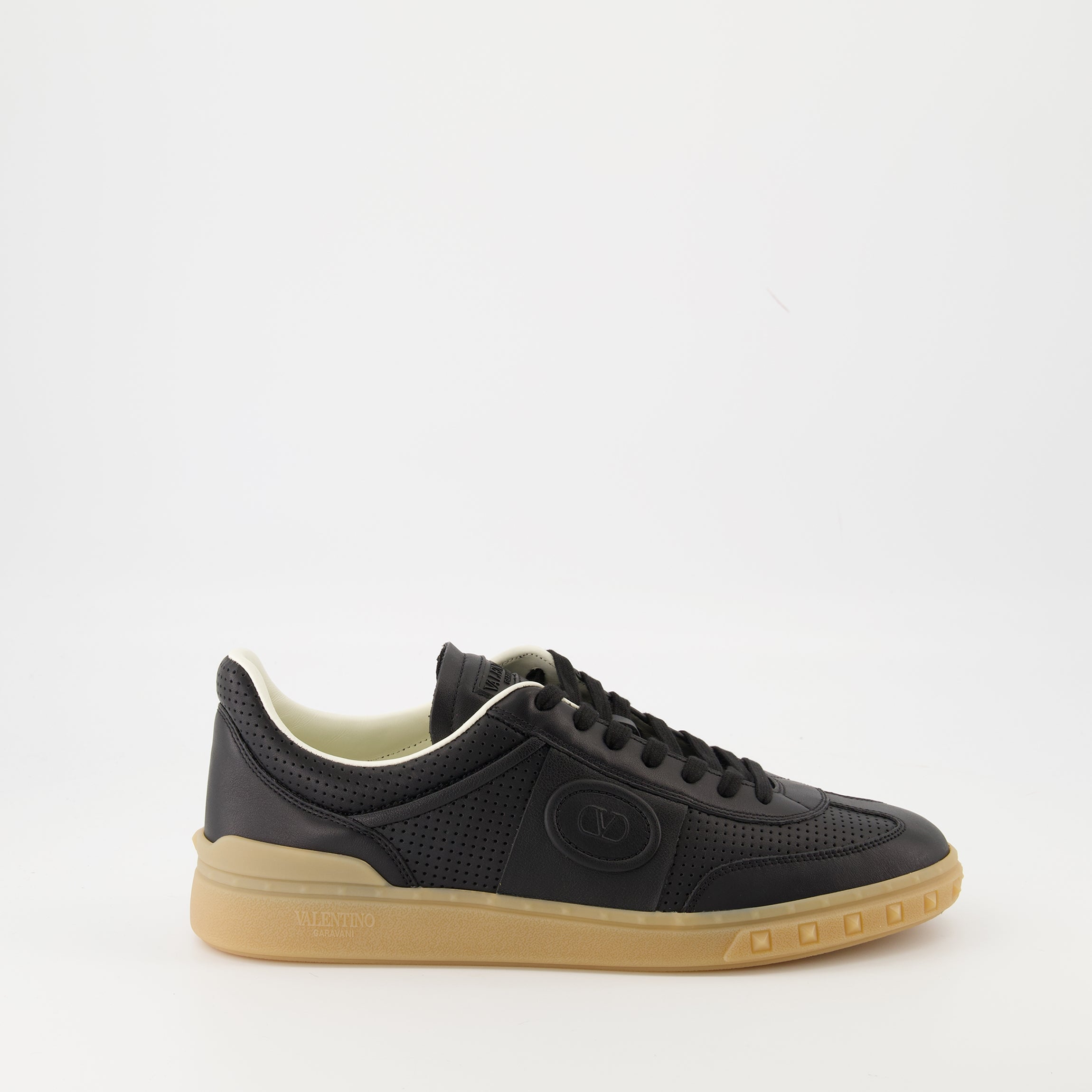UpVillage Leather Sneakers, Valentino Garavani, nappa leather sneakers, luxury footwear, comfortable sneakers
