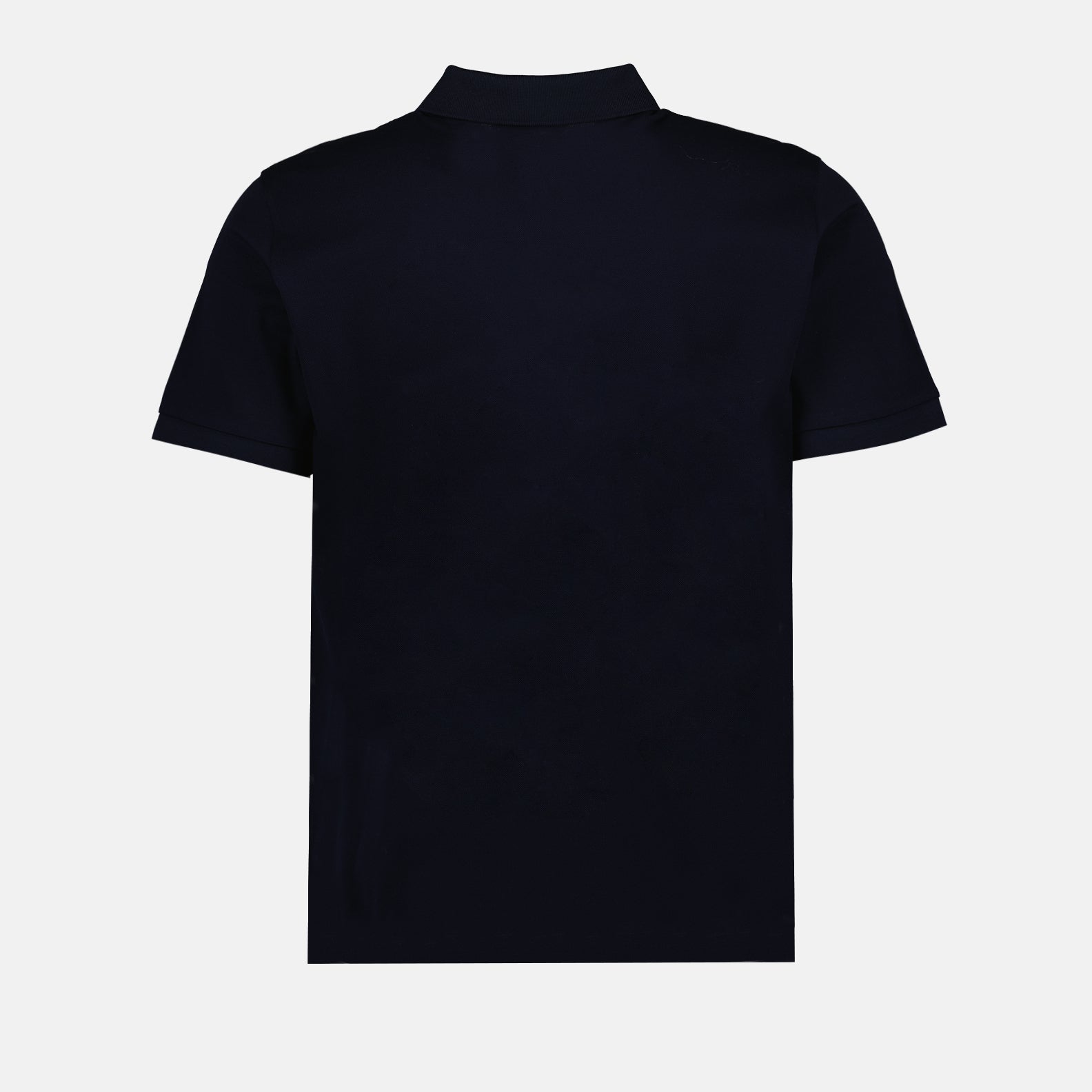 Prada polo, navy logo polo, luxury men’s polo, designer polo shirt, high-end fashion