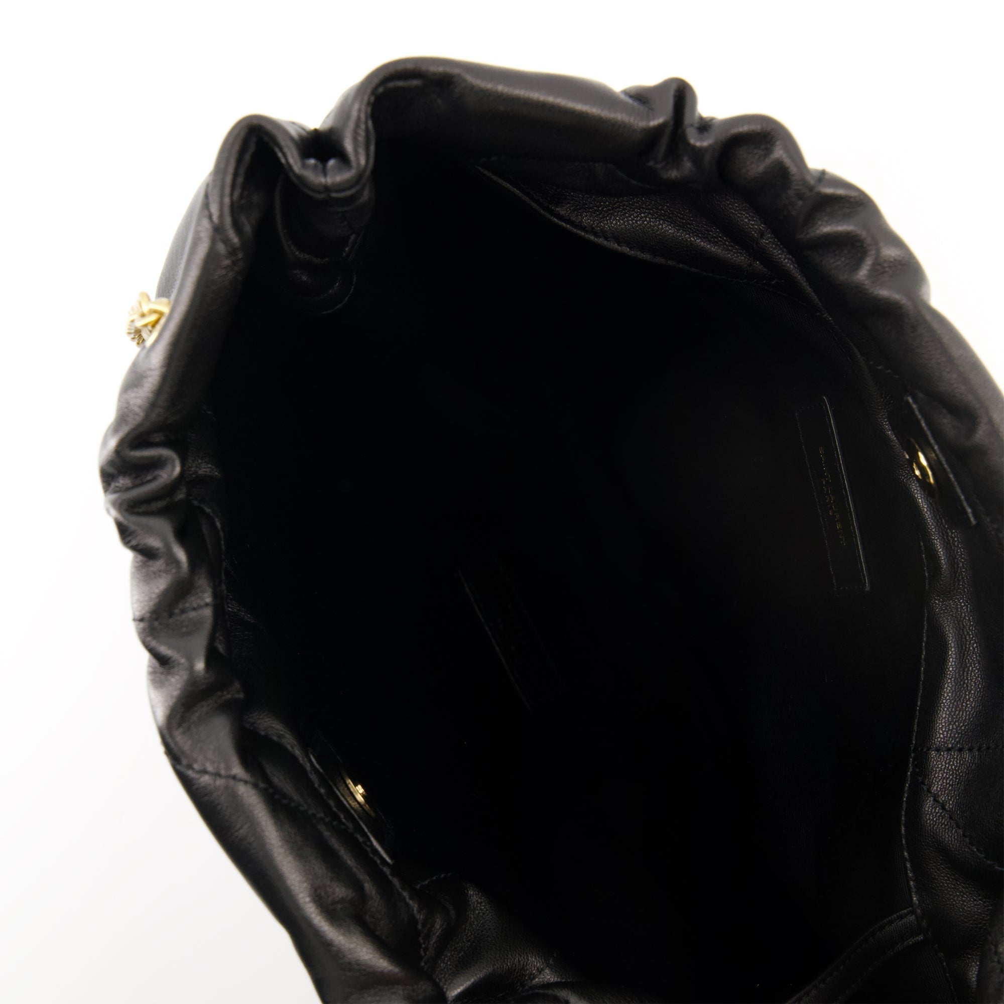 Jamie pouch bag, black leather bag, Saint Laurent accessories, luxury bags, Spring-Summer 2025 collection