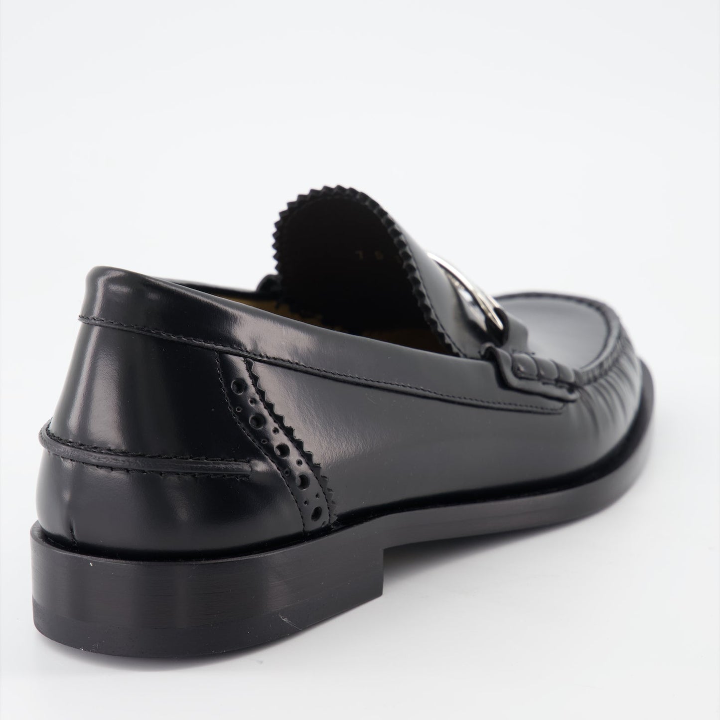 Fendi mocassins, luxury men's shoes, Italian leather mocassins, Fendi O'Lock, designer men's footwear