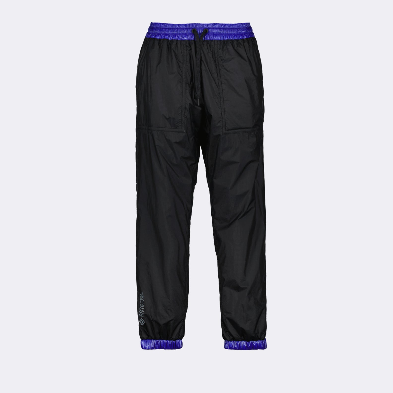 luxury jogging pants, Moncler Grenoble pants, nylon athletic wear, high-end athletic pants, luxury men's fashion