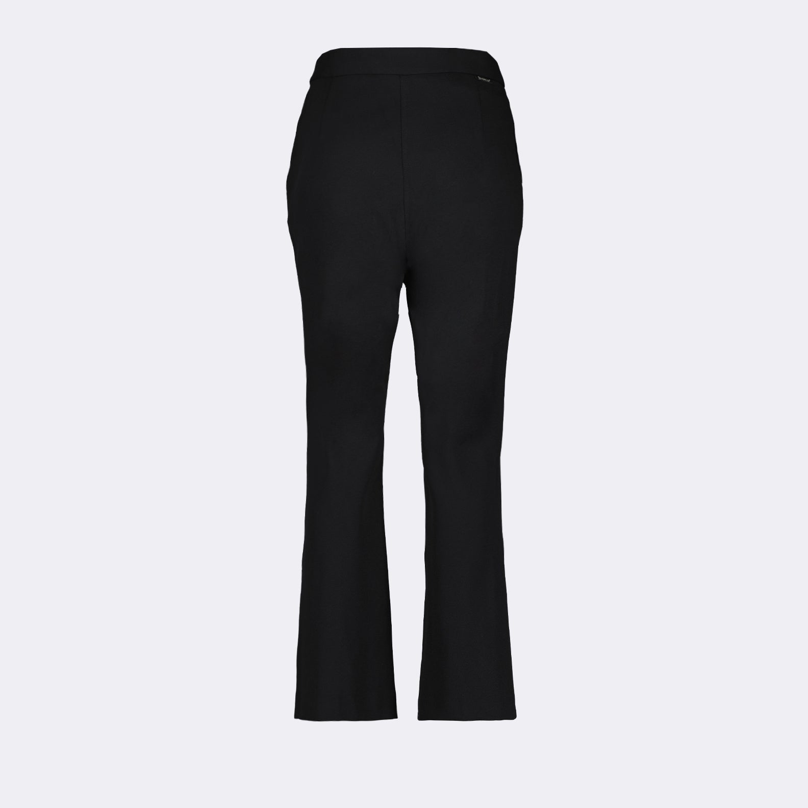 Moncler, luxury trousers, black straight-leg pants, elegant trousers, refined fashion