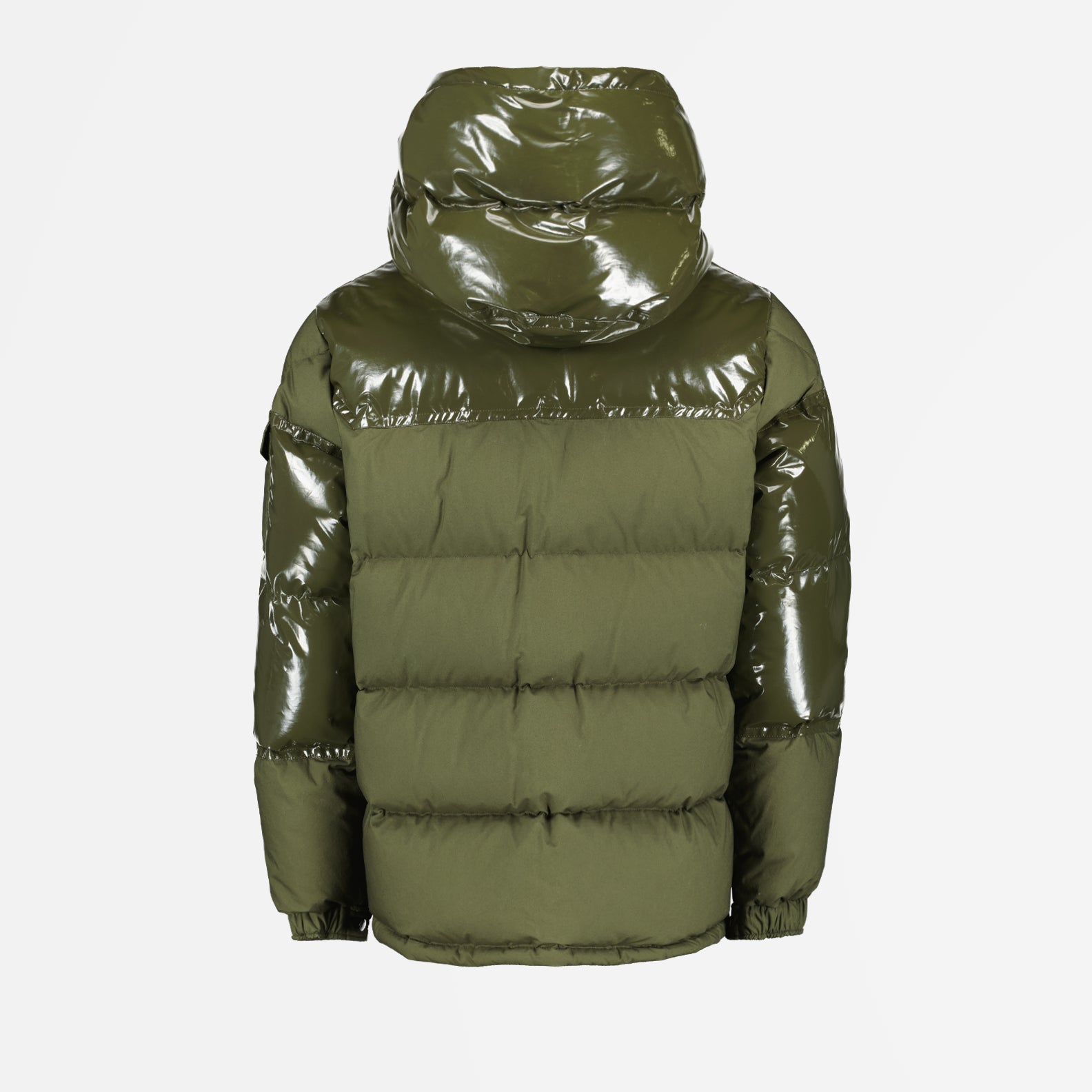 Moncler Chardon Jacket, Men's luxury down jacket, Khaki green jacket, Moncler Men's clothing, High-end fashion jacket