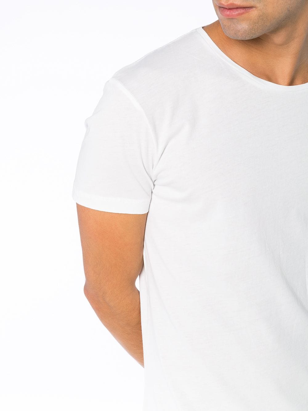 Ob-T T-Shirt, White, Men's, Cotton, Orlebar Brown