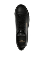 luxury sneakers, smooth leather, Saint Laurent sneakers, elegant footwear, designer sneakers