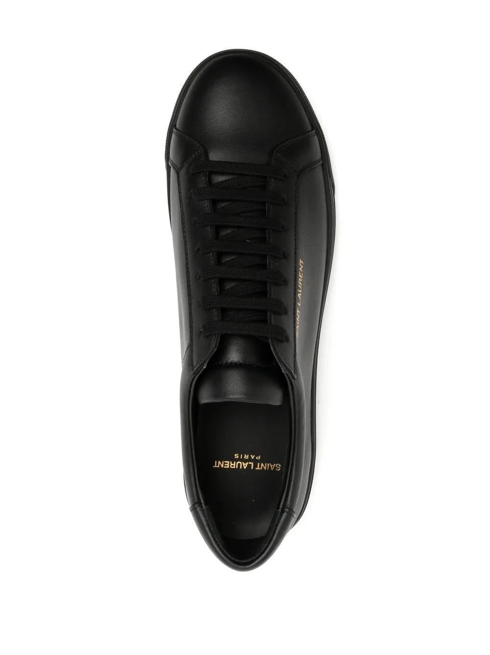 luxury sneakers, smooth leather, Saint Laurent sneakers, elegant footwear, designer sneakers