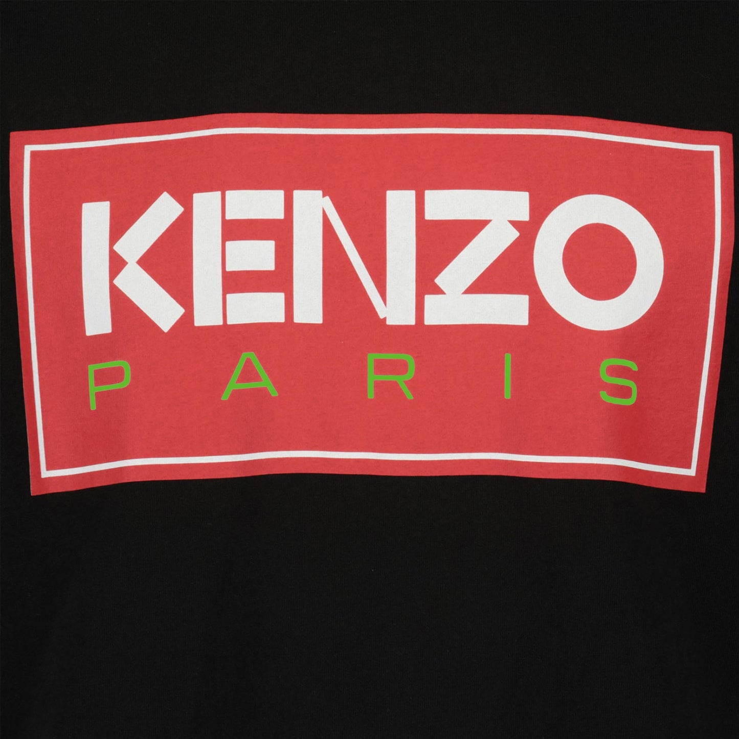 Kenzo Paris, black sweatshirt, men's luxury fashion, designer sweatshirt, high-end men's wear