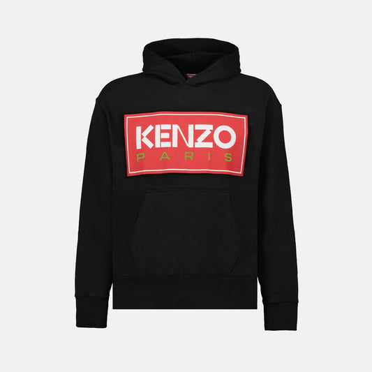 Kenzo Paris, black sweatshirt, men's luxury fashion, designer sweatshirt, high-end men's wear