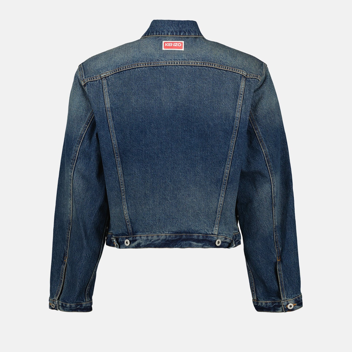 Kenzo, Men's Denim Jacket, Luxury Trucker Jacket, High-End Fashion, Designer Denim