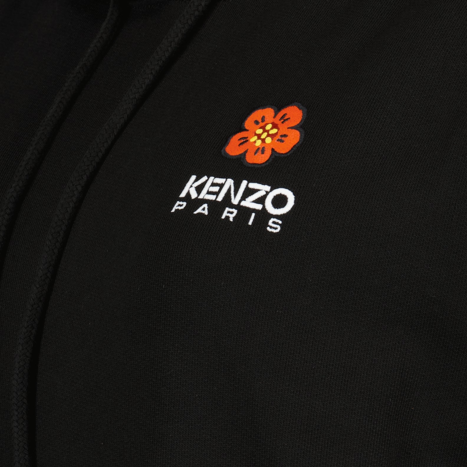Kenzo Black Hoodie, Boke Flower Hoodie, Luxury Women's Fashion, High-End Hoodies, Designer Hoodies