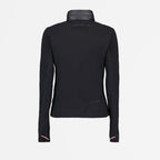Moncler Grenoble, bi-material jacket, women's luxury jacket, black jacket, designer outerwear