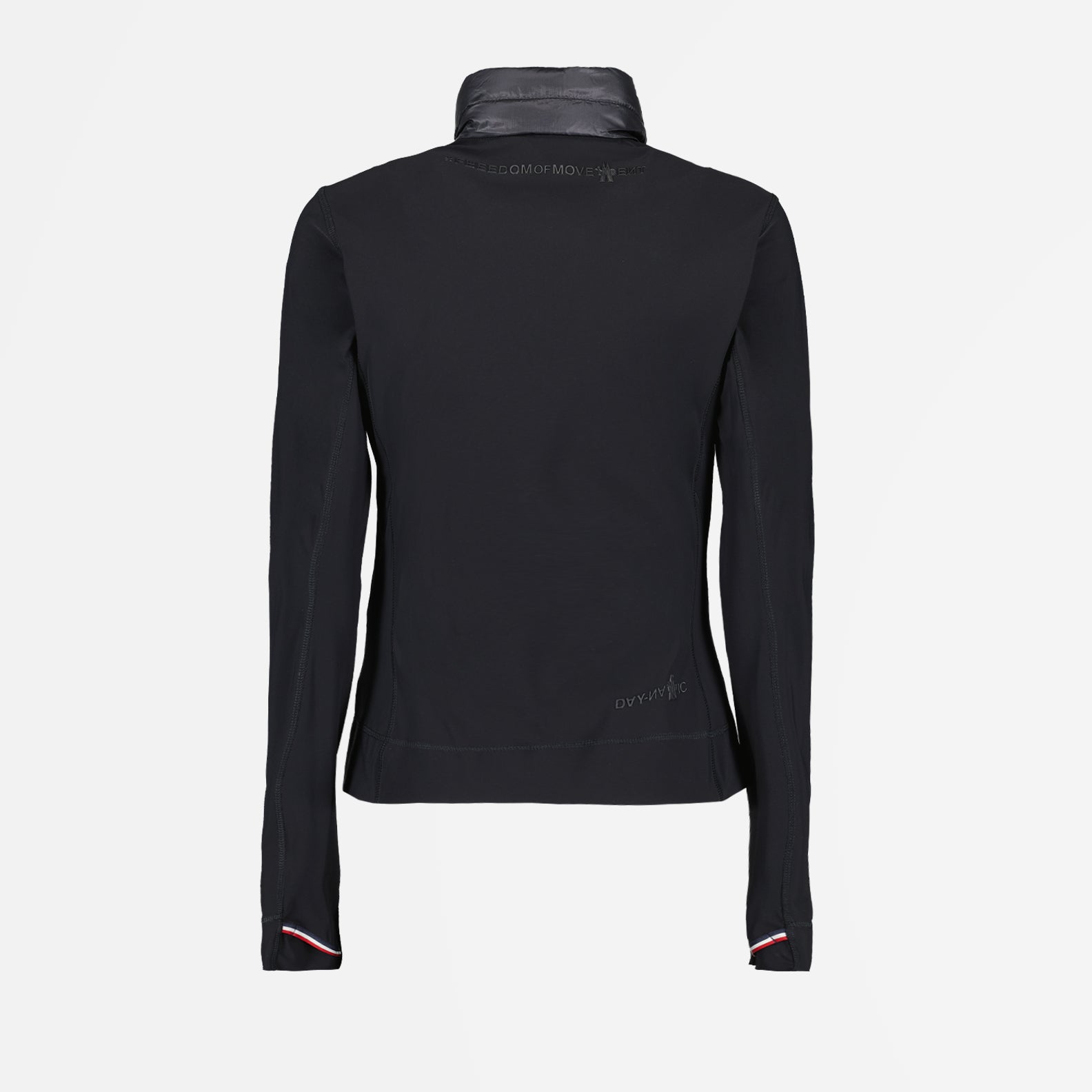 Moncler Grenoble, bi-material jacket, women's luxury jacket, black jacket, designer outerwear