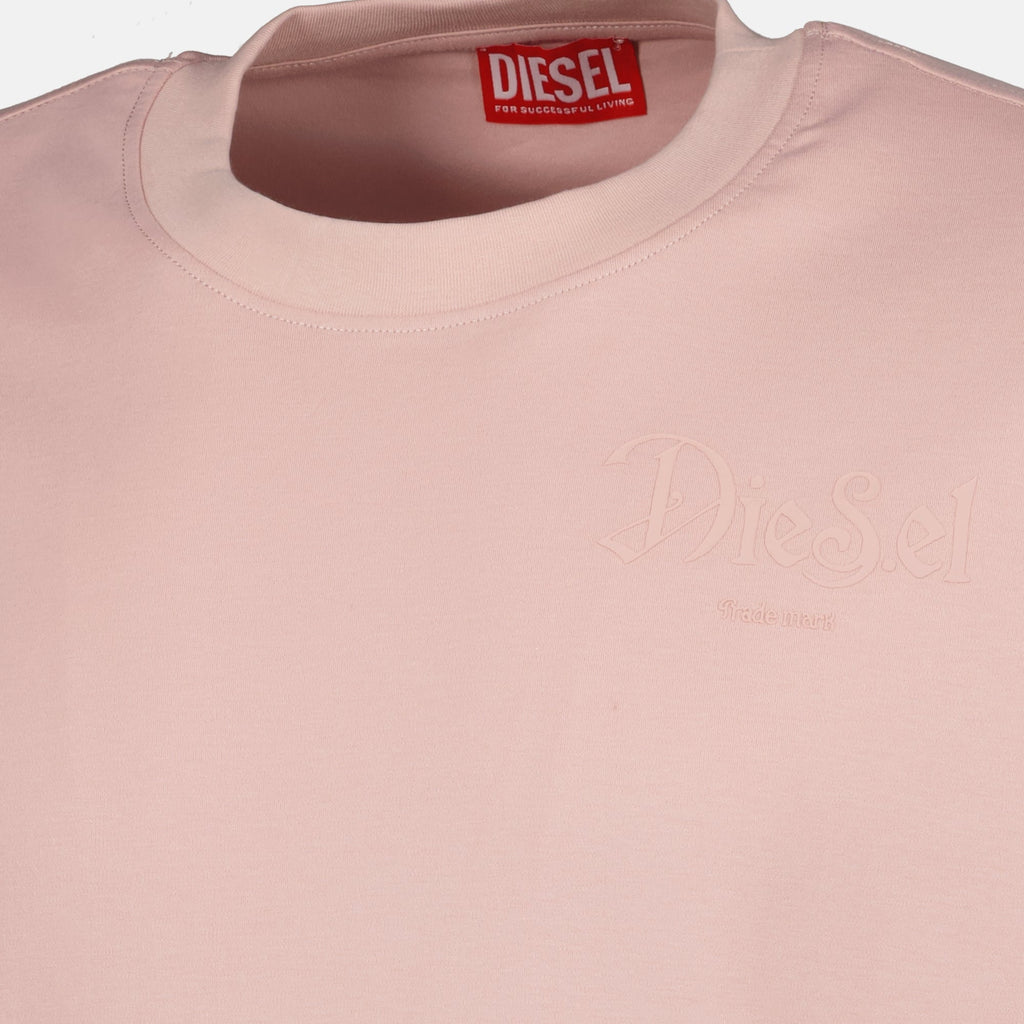 Image of t-shirt t-boggy rose by Diesel for Men - Season Spring-Summer 2026 - Detail View 1