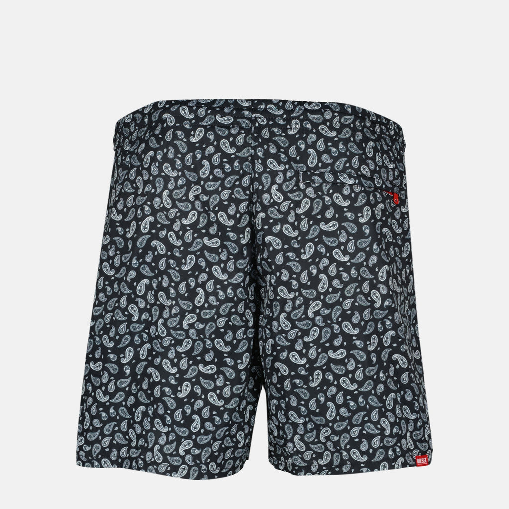 Image of Printed Swim Shorts by Diesel for Men - Season Spring-Summer 2026 - Back View