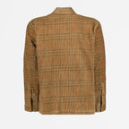 Burberry, Velvet Corduroy Shirt, Men's Luxury Shirt, High-End Fashion, Elegant Men's Wear