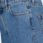 Jeans Droits Bleus