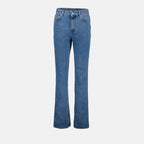 Jeans Droits Bleus