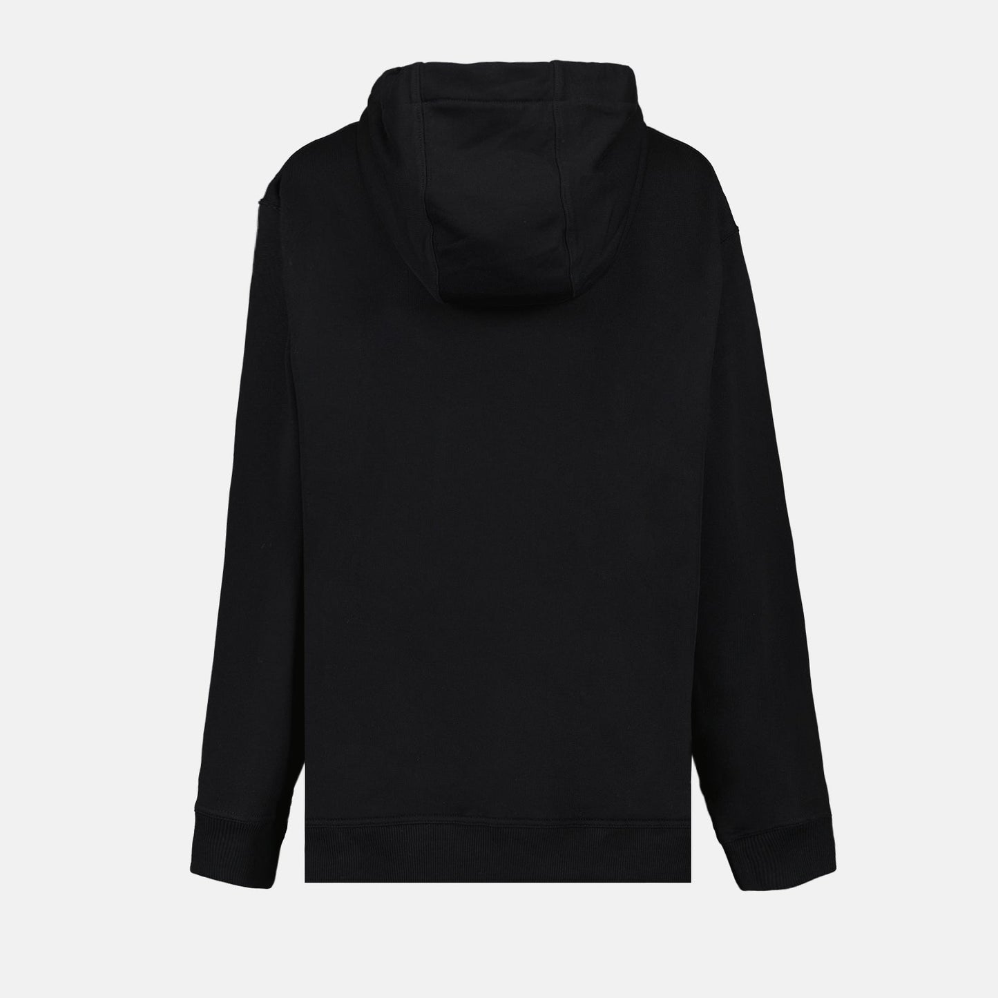 Burberry sweatshirt, women's luxury sweatshirt, black Burberry scarf, high-end fashion, elegant casual wear