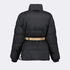 Reversible jacket, Burberry puffer, check pattern, luxury outerwear, versatile coat