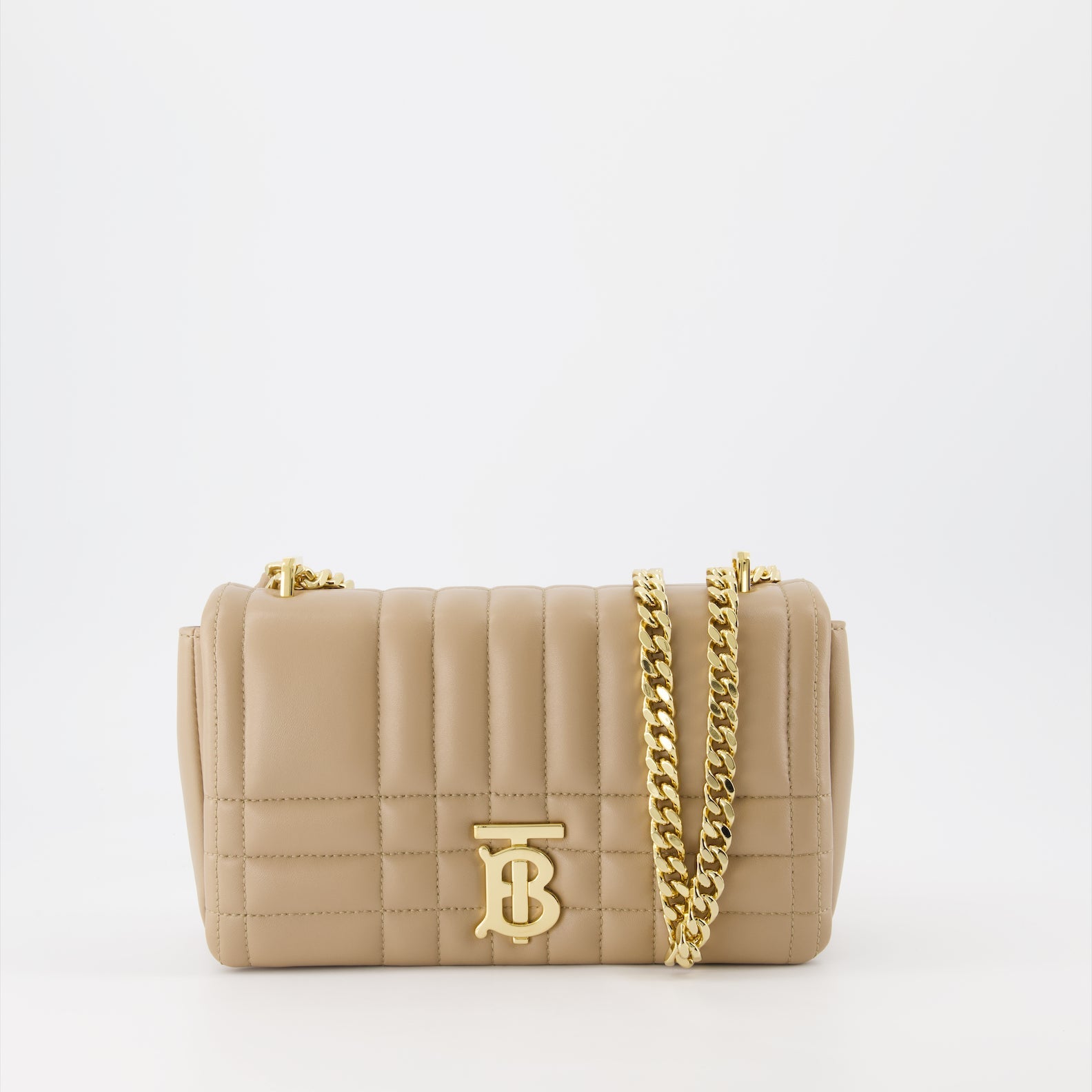 Burberry Lola Bag, Luxury Beige Bag, Women's Designer Handbag, Elegant Burberry Purse, High-End Fashion Bag