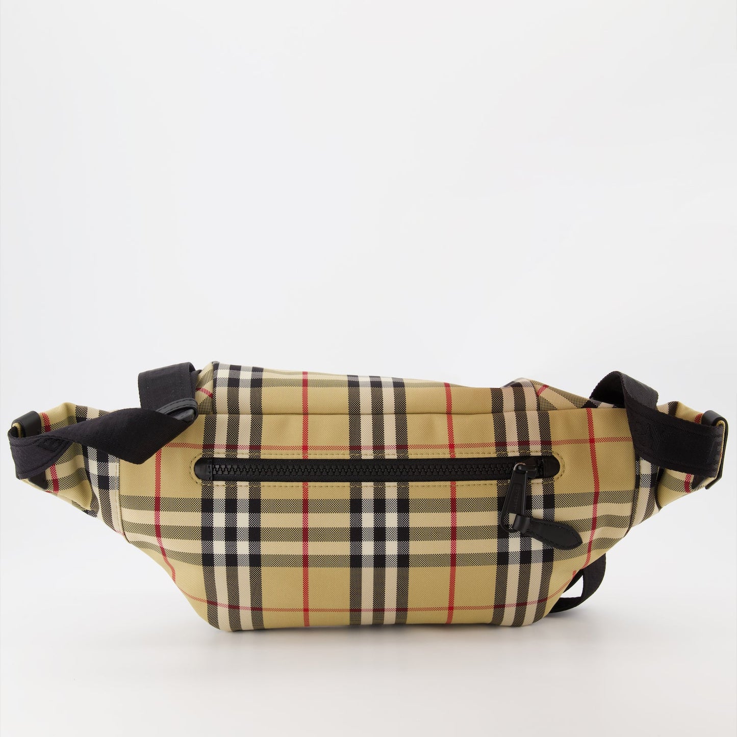 Burberry waist bag, Sonny Check bag, men's luxury accessories, high-end waist bag, iconic Burberry check