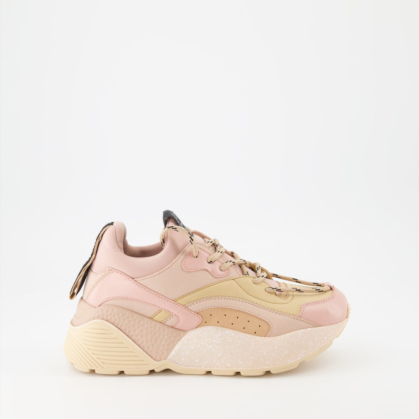 Stella McCartney, Eclypse sneakers, luxury women's footwear, rose-beige sneakers, sustainable fashion