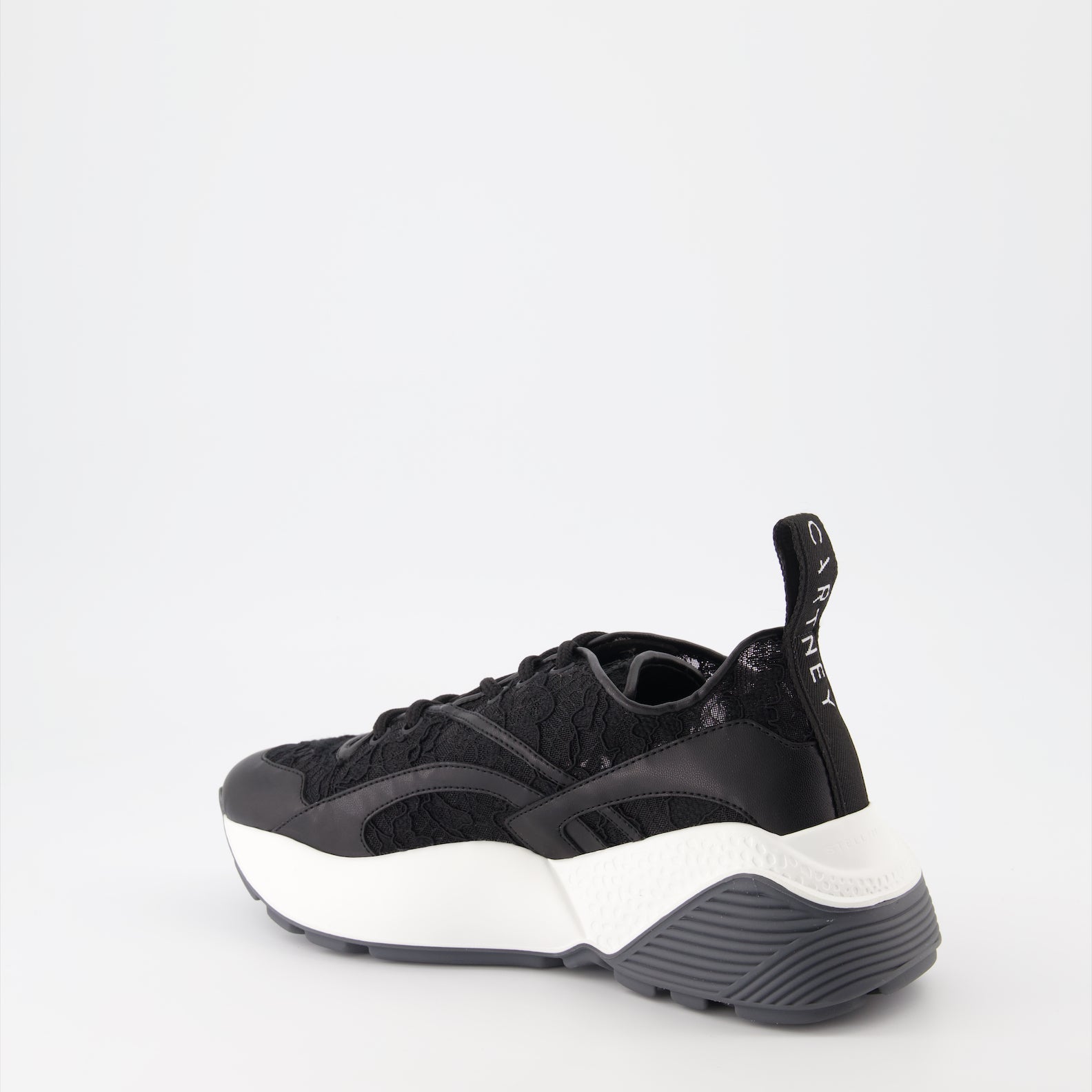 Stella McCartney, Eclypse Noir Sneakers, Women's designer sneakers, luxury black sneakers, high-fashion footwear