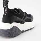 Stella McCartney, Eclypse Noir Sneakers, Women's designer sneakers, luxury black sneakers, high-fashion footwear