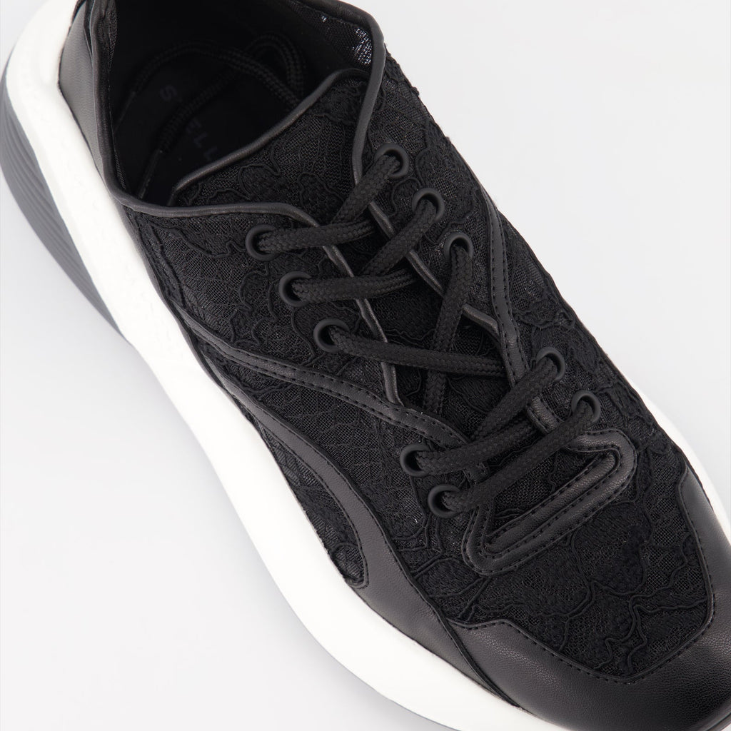 Stella McCartney, Eclypse Noir Sneakers, Women's designer sneakers, luxury black sneakers, high-fashion footwear