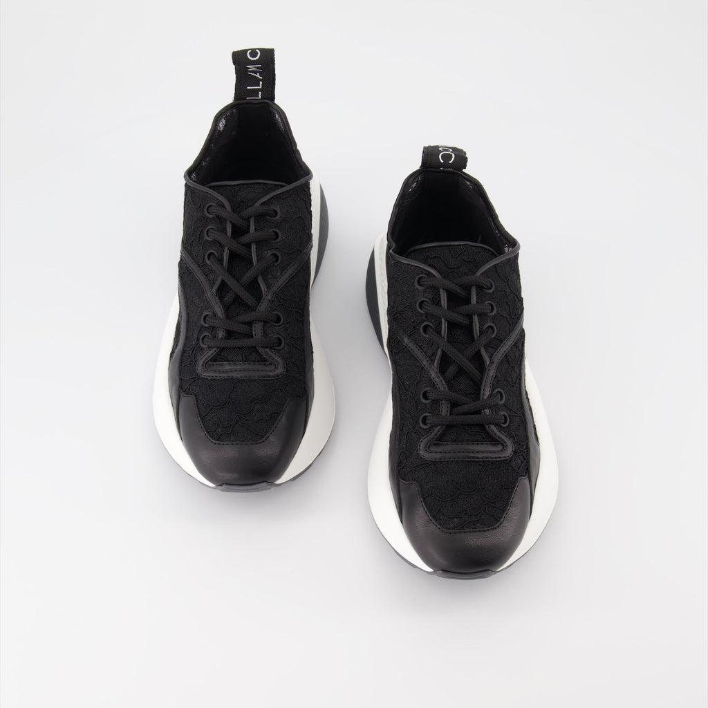 Stella McCartney, Eclypse Noir Sneakers, Women's designer sneakers, luxury black sneakers, high-fashion footwear