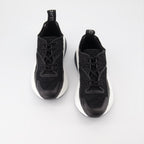 Stella McCartney, Eclypse Noir Sneakers, Women's designer sneakers, luxury black sneakers, high-fashion footwear