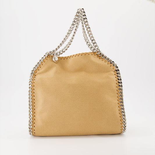 Stella McCartney, Mini Falabella, women's cabas, luxury handbags, beige cabas