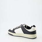 Image de Baskets SL/61 en Cuir Grainé par Saint Laurent pour Hommes - Saison Printemps-Été 2024 - Vue de Dos