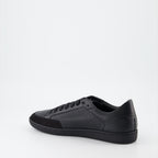 Immagine delle sneakers in pelle e suede Classic SL/10 di Saint Laurent per uomini - Stagione Autunno-Inverno 2023 - Vista posteriore destra in tre quarti