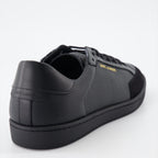 Immagine delle sneakers in pelle e suede Classic SL/10 di Saint Laurent per uomini - Stagione Autunno-Inverno 2023 - Vista posteriore