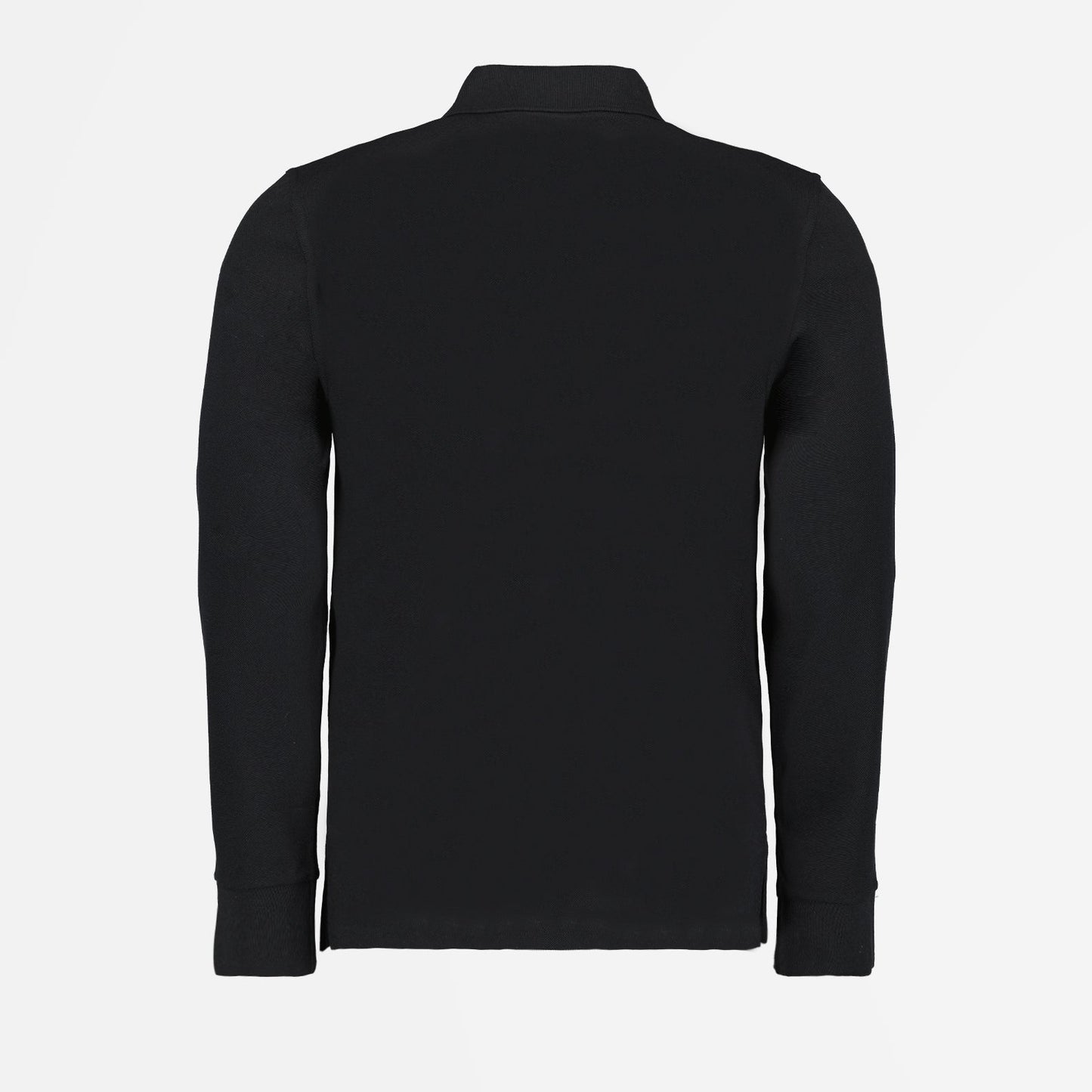 Saint Laurent, black polo shirt, men's luxury polo, chest pocket polo, designer men's shirt