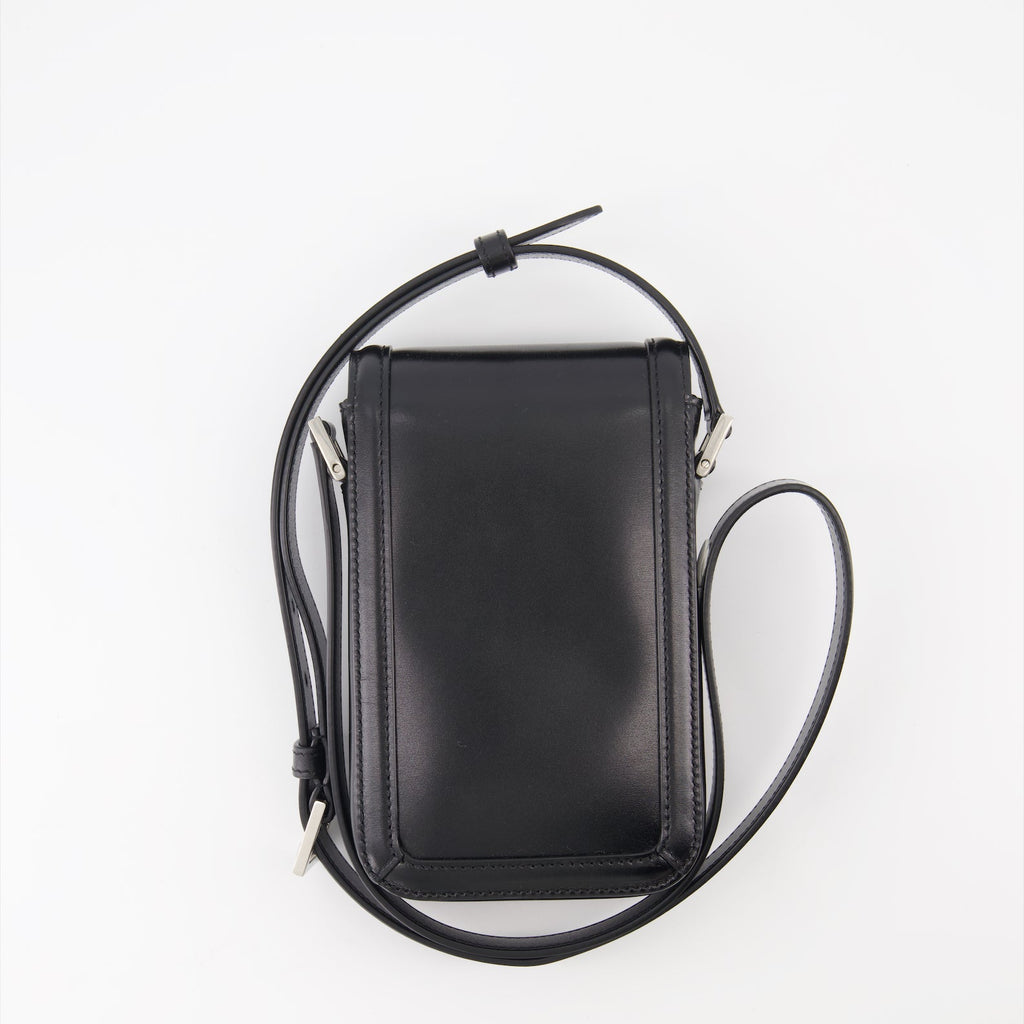 Image of Mini Solferino Bag in Smooth Leather by Saint Laurent for Unisex - Season Autumn-Winter 2023 - Detail View 2