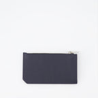 Saint Laurent, card holder, grained leather, men's accessories, luxury