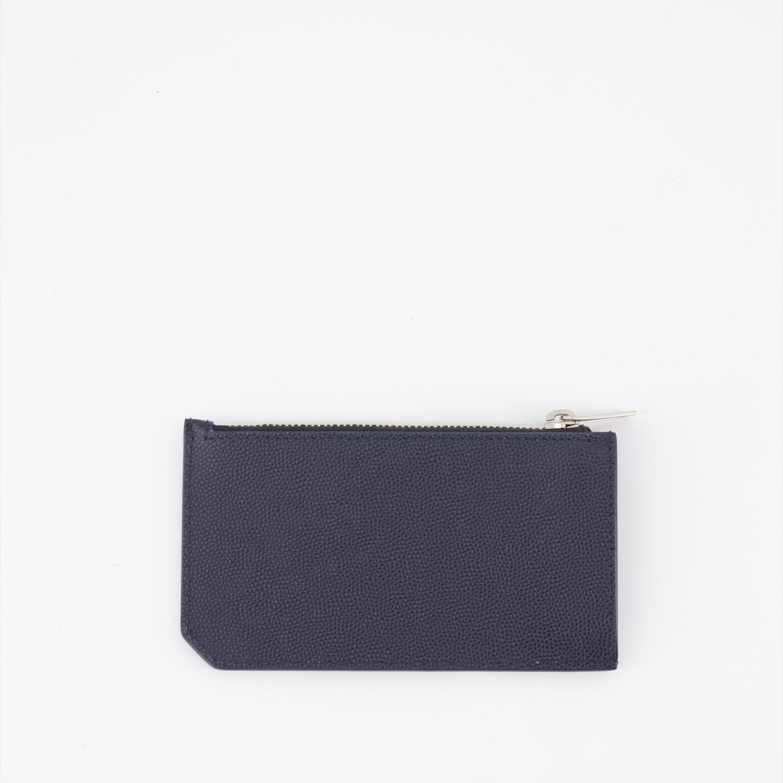 Saint Laurent, card holder, grained leather, men's accessories, luxury