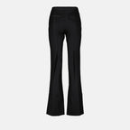 Victoria Beckham, women's flared trousers, luxury fashion, designer trousers, high-end womenswear