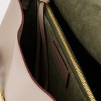 Victoria Beckham, Jumbo Chain Clutch, Brown Clutch, Luxury Accessories, Women's Fashion