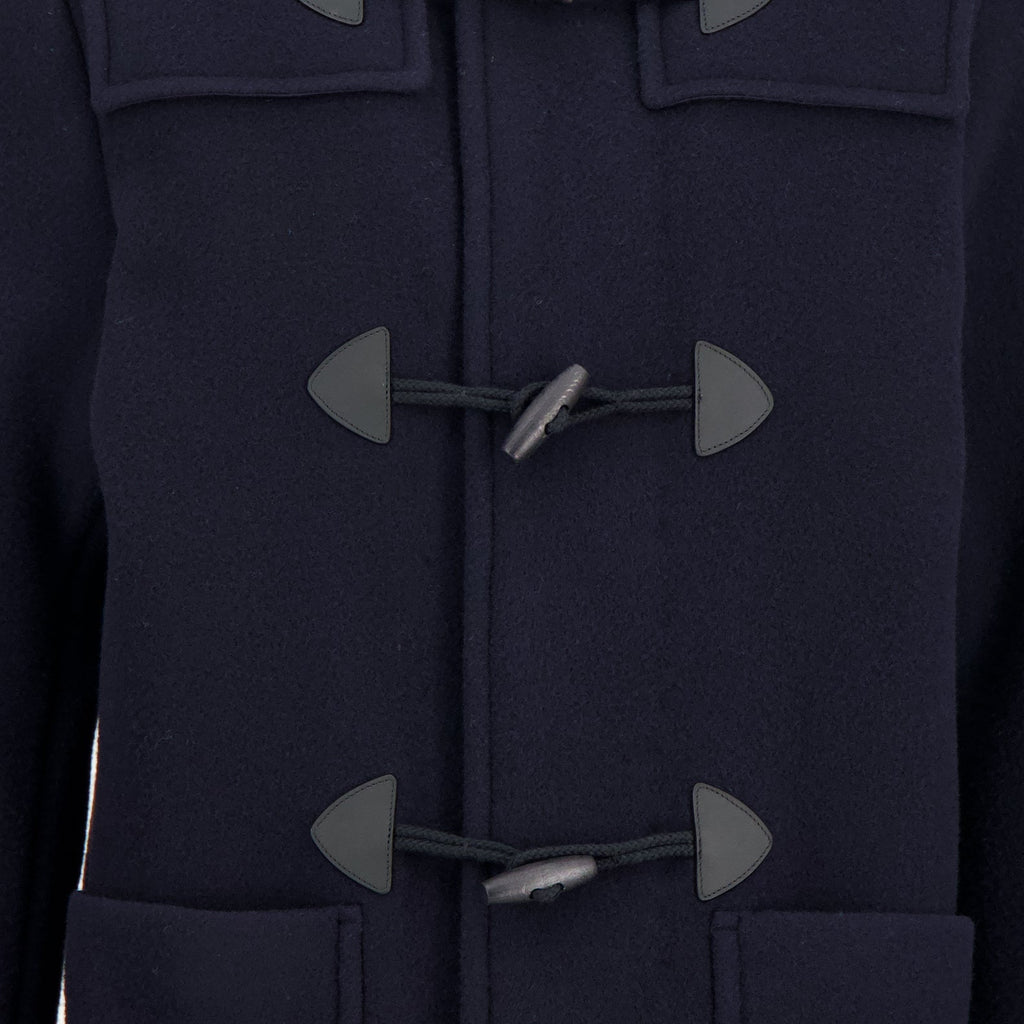 Image of Duffle Coat in Wool by Prada for Men - Season Spring-Summer 2024 - Detail View 5