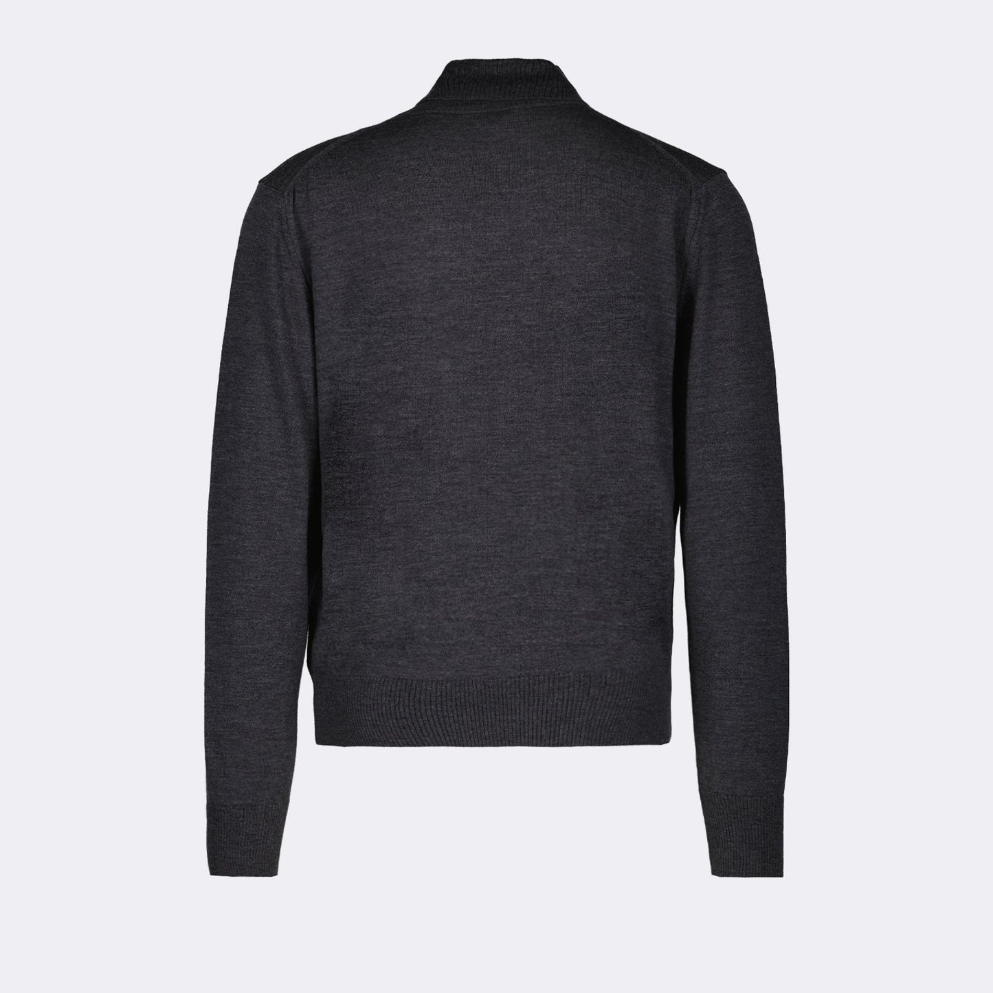 Ami de Coeur, AMI PARIS, Grey Turtleneck, Men's Luxury Sweater, Designer Fashion