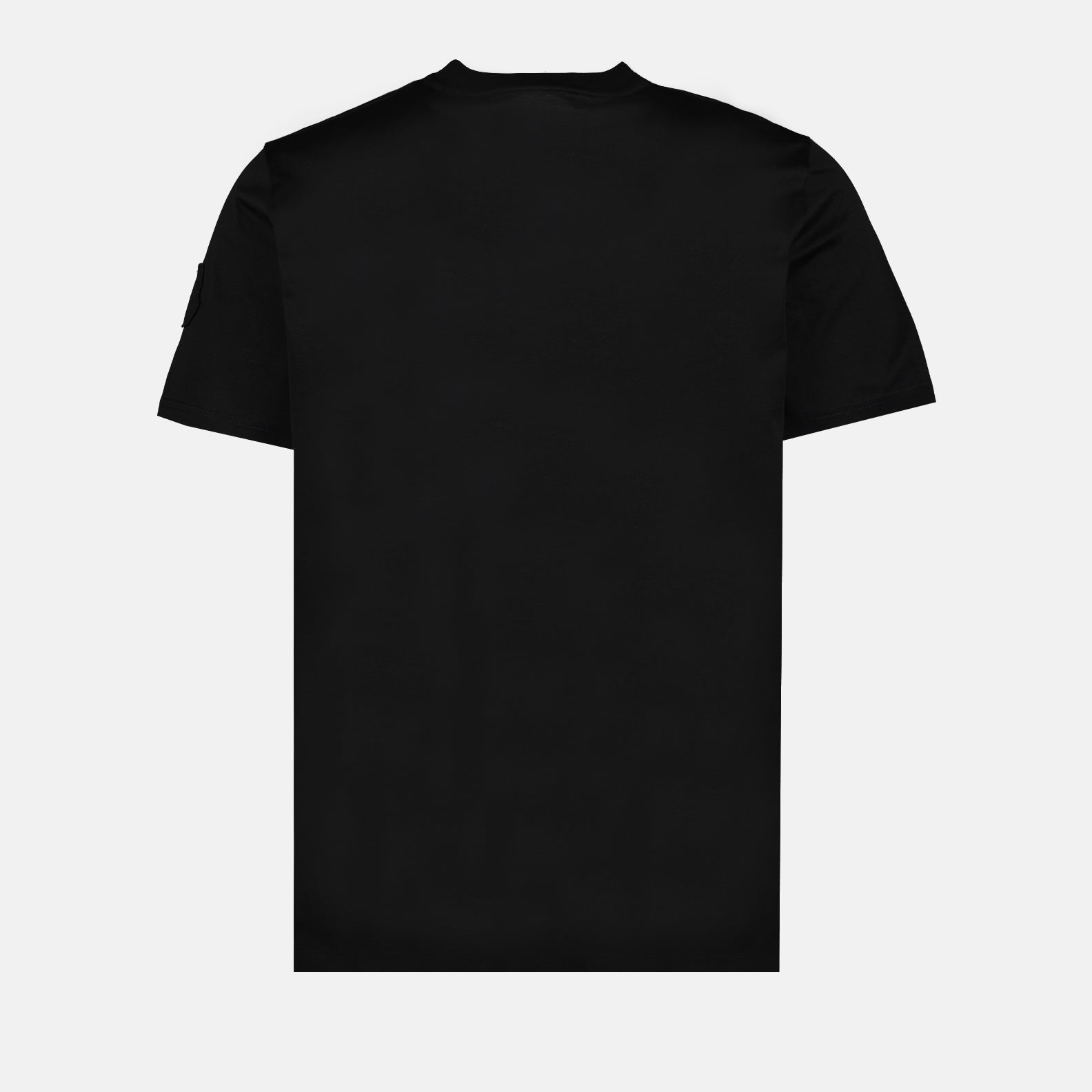 Moncler, Black T-shirt, Men's Fashion, Luxury T-shirt, Designer Clothing