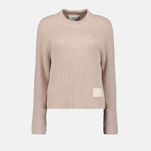 Powder Pink Label Sweater