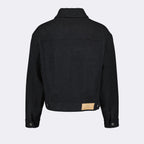 grey wool jacket, AMI Paris, luxury outerwear, designer jacket, elegant wool coat