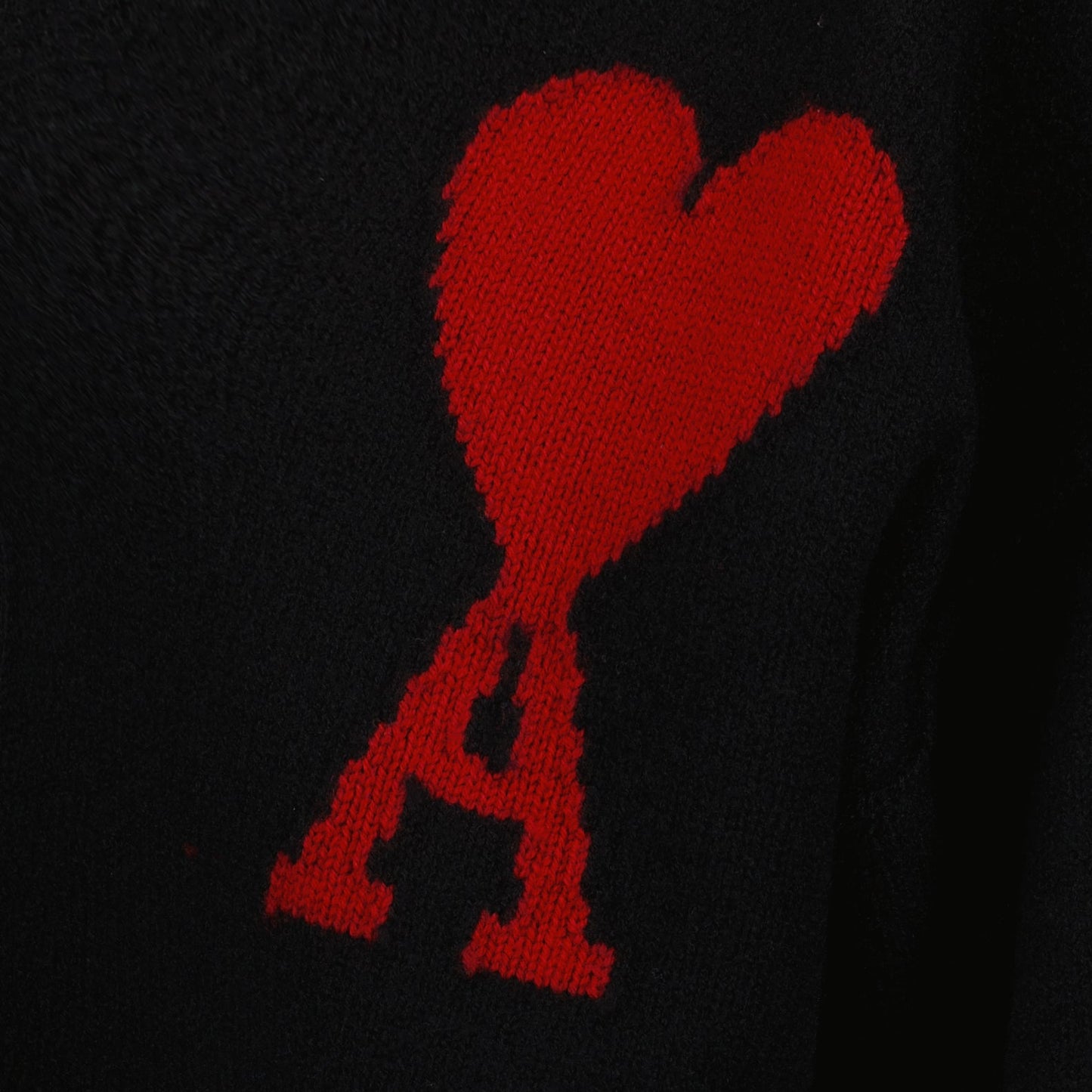 AMI Paris, unisex cardigan, black cardigan, luxury fashion, Ami de Coeur