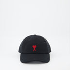AMI Paris cap, Ami de Coeur, luxury accessories, unisex cap, designer headwear
