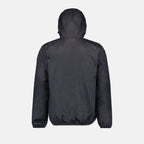 K-Way windbreaker, luxury windbreaker, unisex jacket, high-end outerwear, black windbreaker